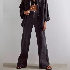 We The Free Libre High Rise Wide Leg Denim Size 27